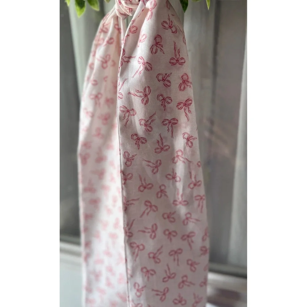 Pink Bow Wreath Sash ONLY